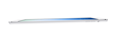 Apples neustes 9,7 Zoll großes iPad ist erstaunlich dünn. 