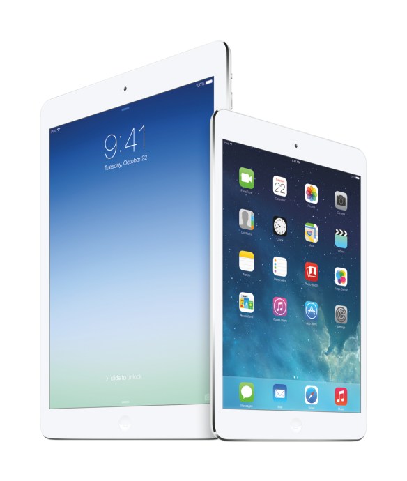 Das neue iPad Air und das iPad mini mit Retina Display