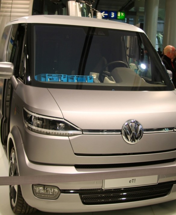 VWs Postauto der Zukunft.  Der eT!