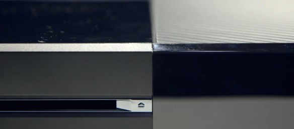 Die Xbox One in einer Nahaufnahme.