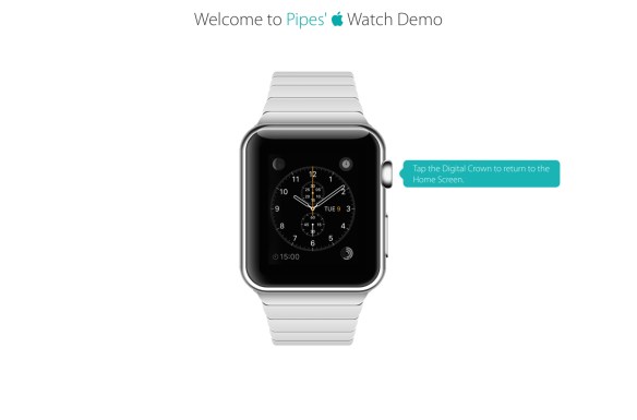 AppleWatch Demo Uhr