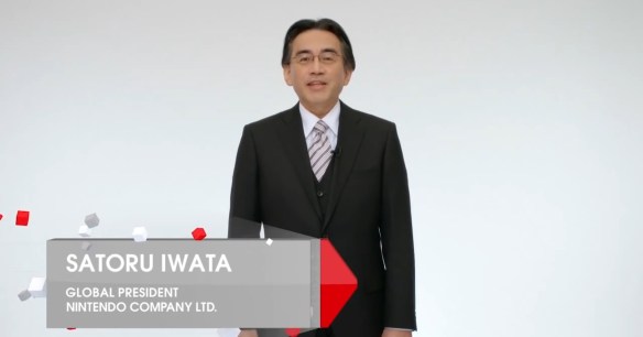 Satoro iwata nintendo